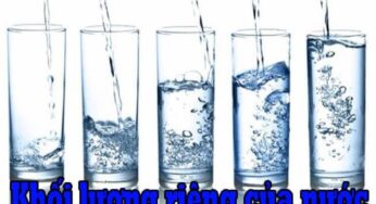 1 lít bằng bao nhiêu kg, công thức quy đổi đơn vị tính thể tích chính xác nhất
