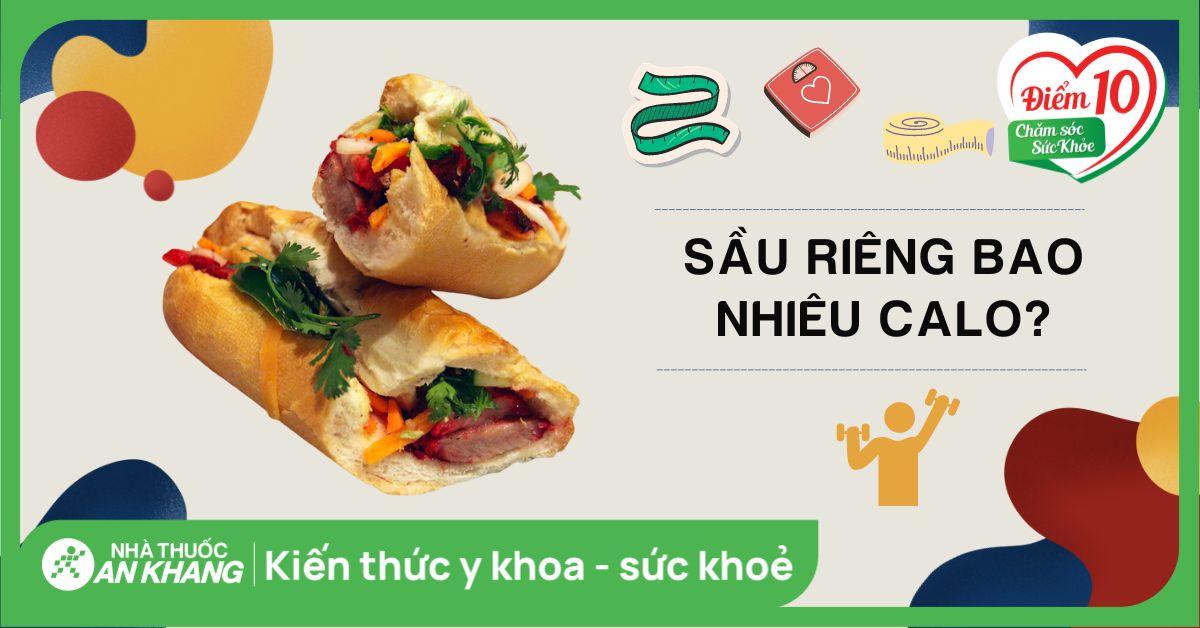 bánh mì trứng bao nhiêu calo