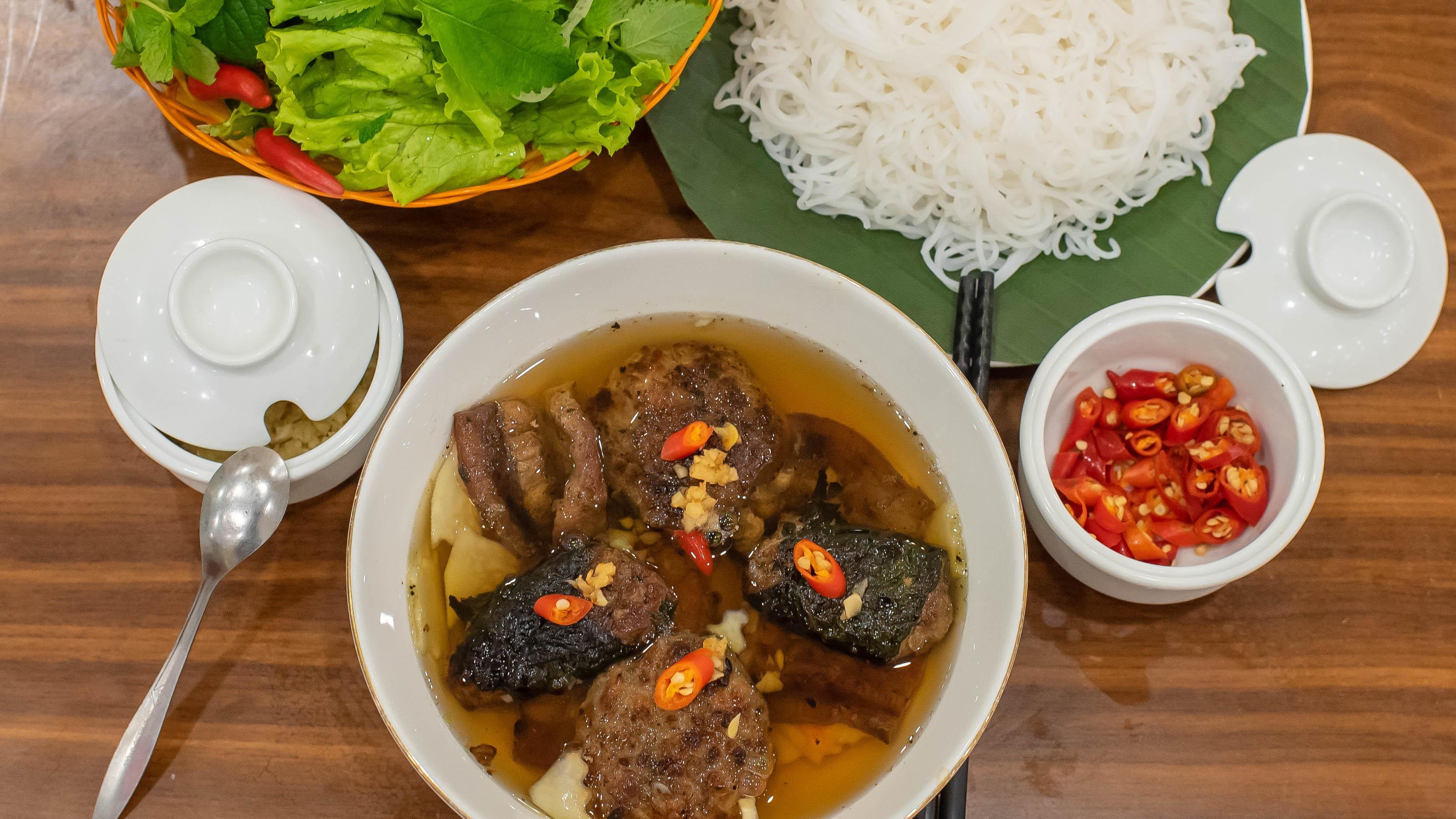 bún chả bao nhiêu calo