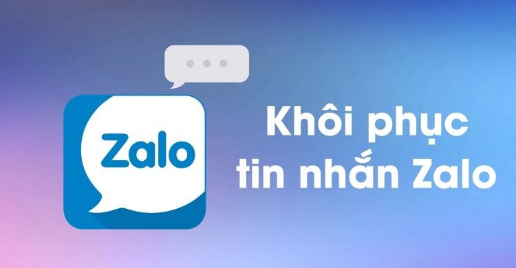 cách khôi phục tin nhắn zalo trên điện thoại