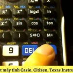 Hướng dẫn tắt máy tính Casio, Citizen, Texas Instruments, HP,…