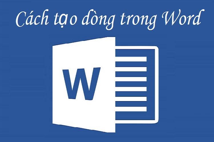 cách thêm dòng trong word