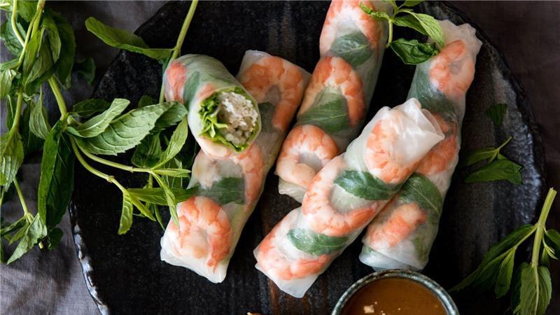 gỏi cuốn bao nhiêu calo