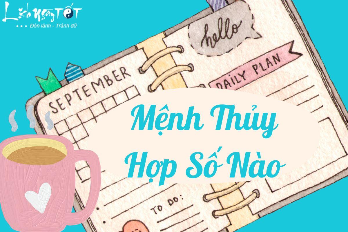 mệnh thuỷ hợp số mấy