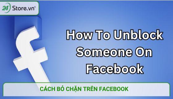 cách bỏ chặn fb